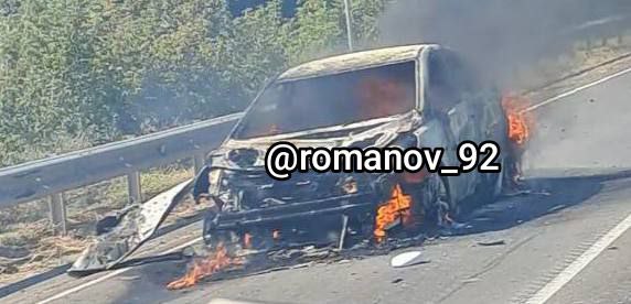 Kursk-Rylsk highway was closed for civilian traffic, and a vehicle was targeted by FPV drone on it