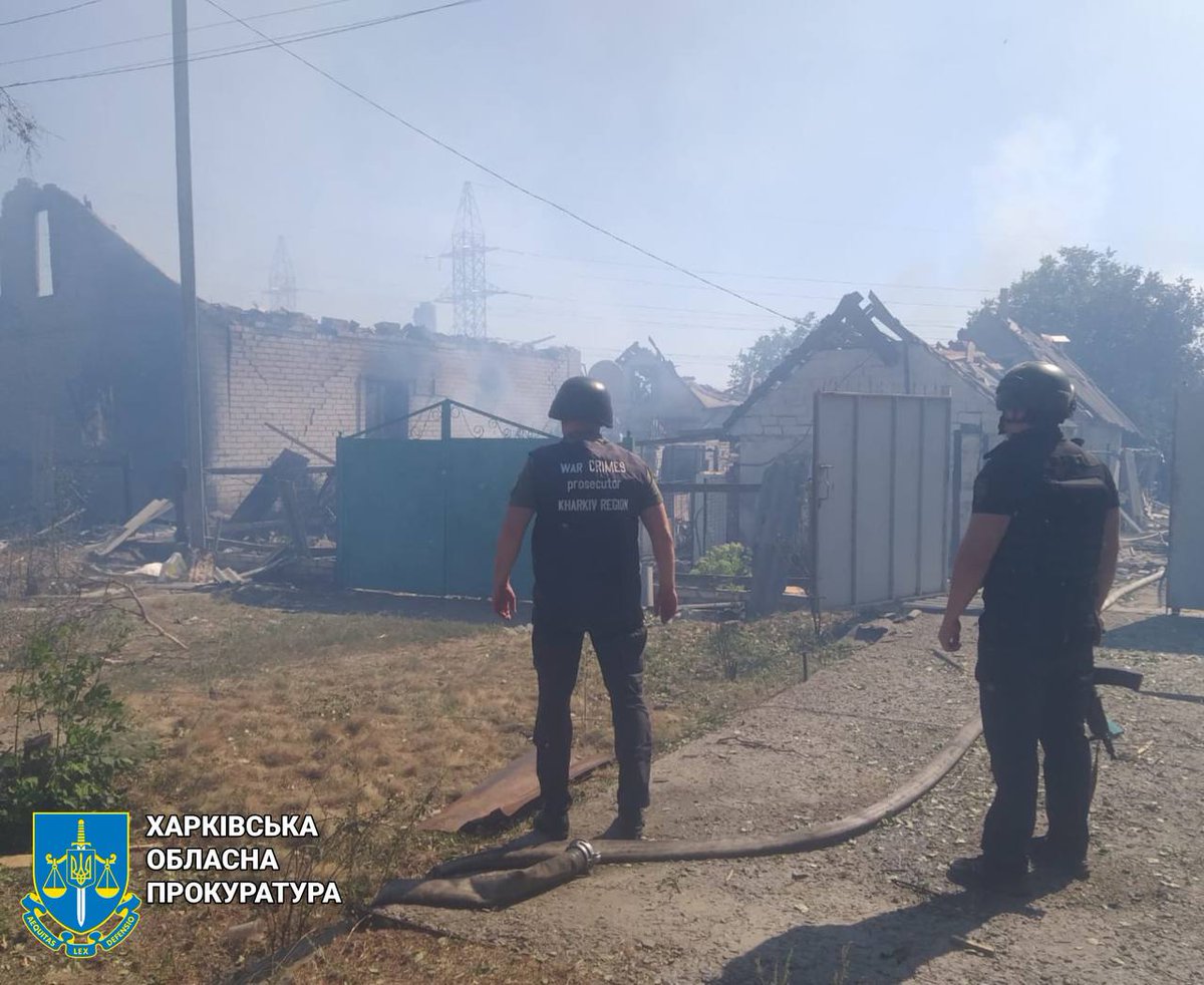 1 човек е ранен в резултат на руски въздушен удар в село Новоосинове, област Купянск