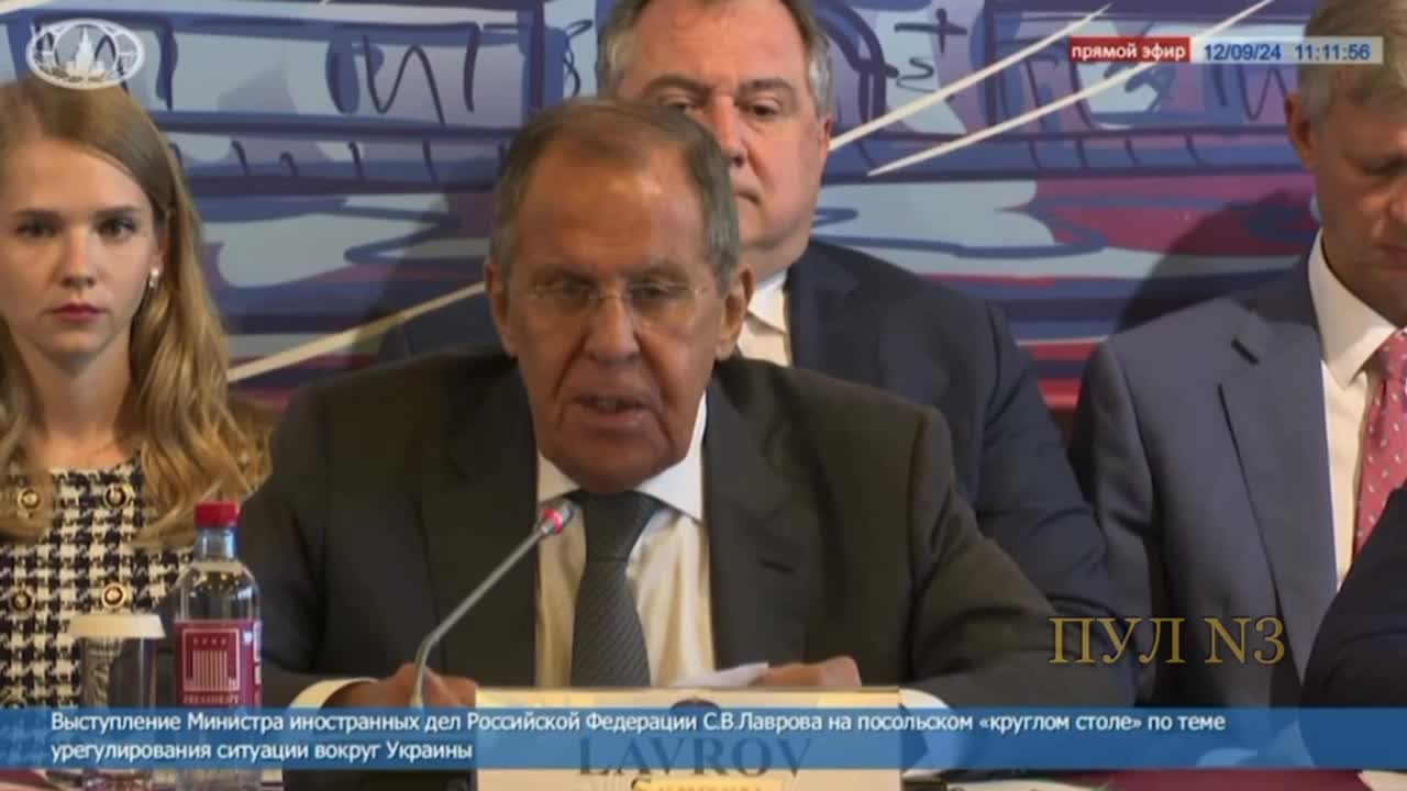 Il ministro degli Esteri russo Lavrov ha detto durante l'incontro con gli ambasciatori che la Russia ritiene che l'Occidente abbia permesso all'Ucraina di colpire la Russia con armi a lungo raggio molto tempo fa.