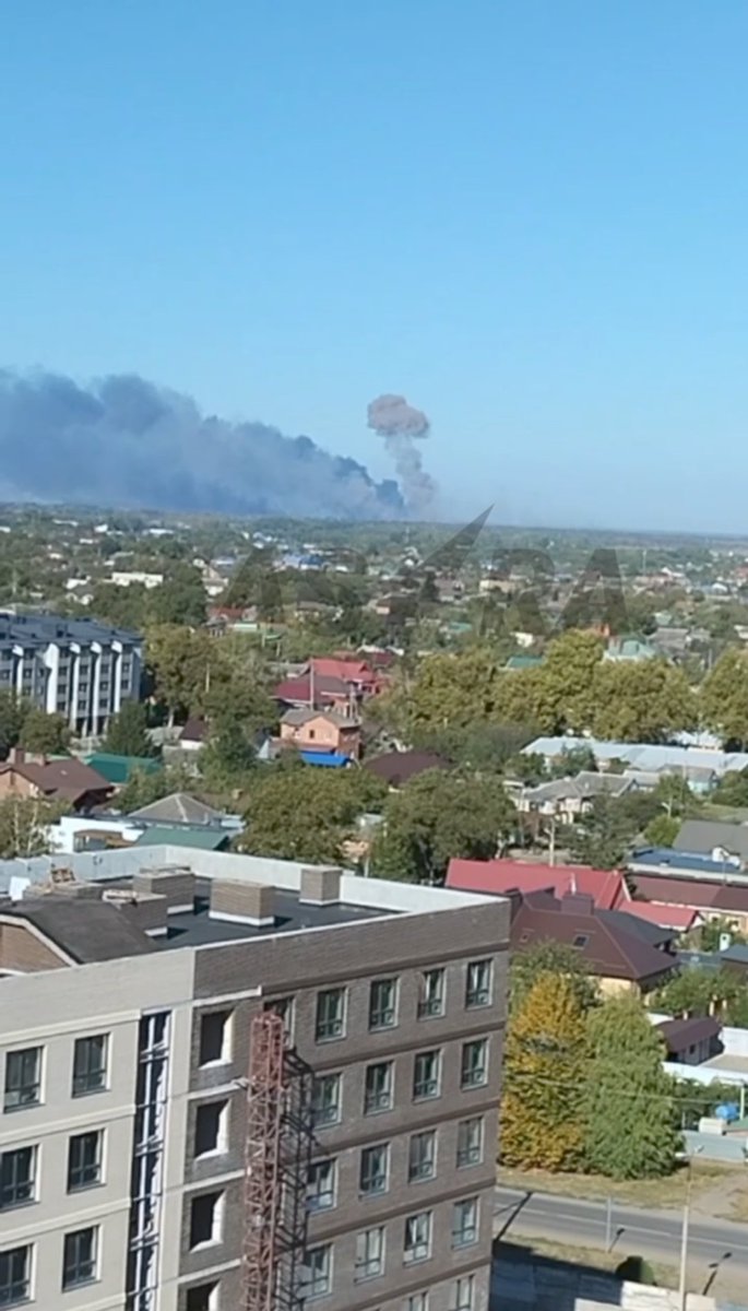 Explosioner fortsätter vid ammunitionslagret i Tikhoretsk-distriktet