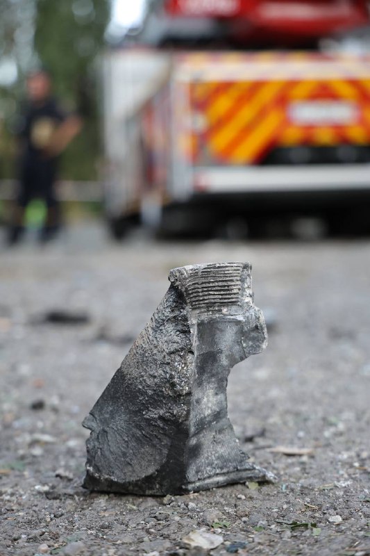 Letecká bomba, která zasáhla obytný dům v Charkově, byla identifikována jako FAB-500