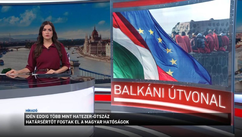 So far this year, the Hungarian authorities have arrested more than 6,500 border violators - Hungarian State Media reports