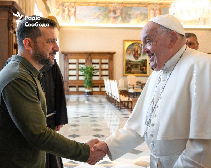 Papież spotkał się w Watykanie z prezydentem Ukrainy Zełenskim