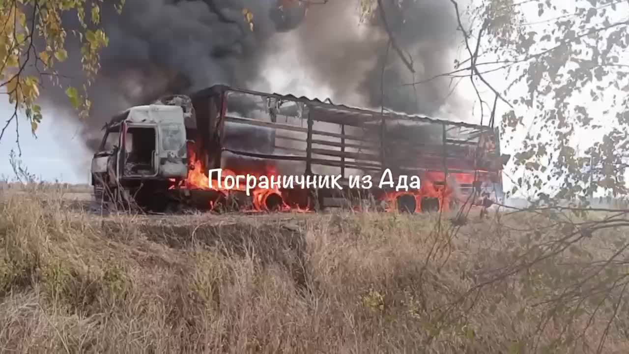 Дрон збіў грузавік у Шчабекіна Белгародскай вобласці