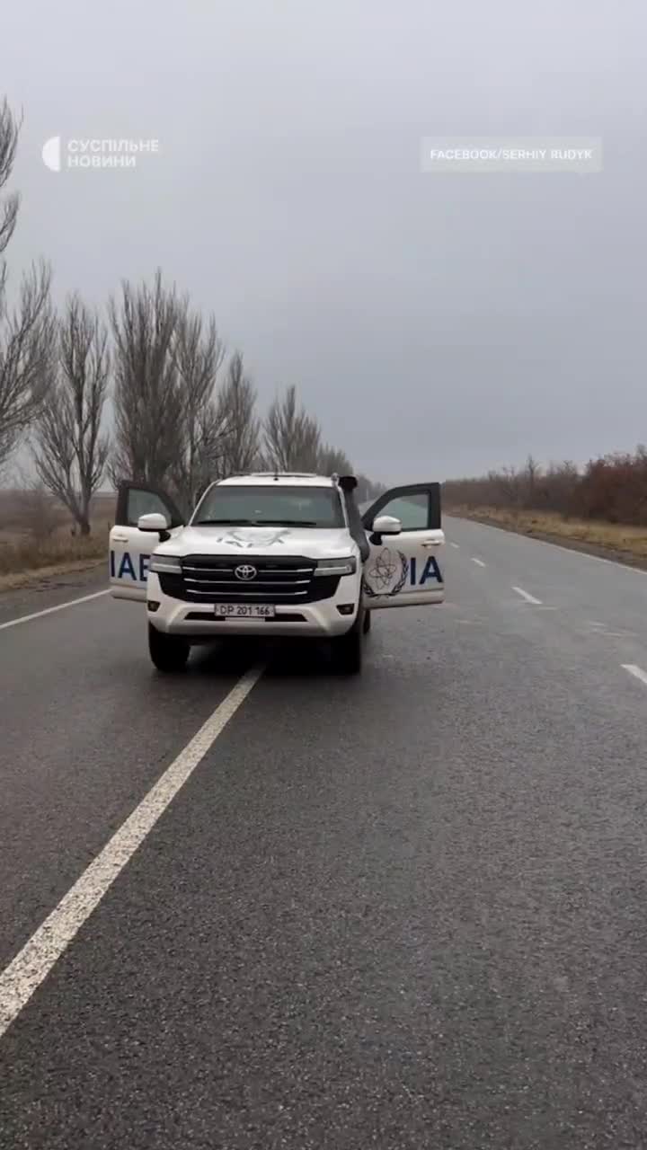 Zaporizhia Nükleer Santrali'ne giden IAEA aracına İHA saldırdı