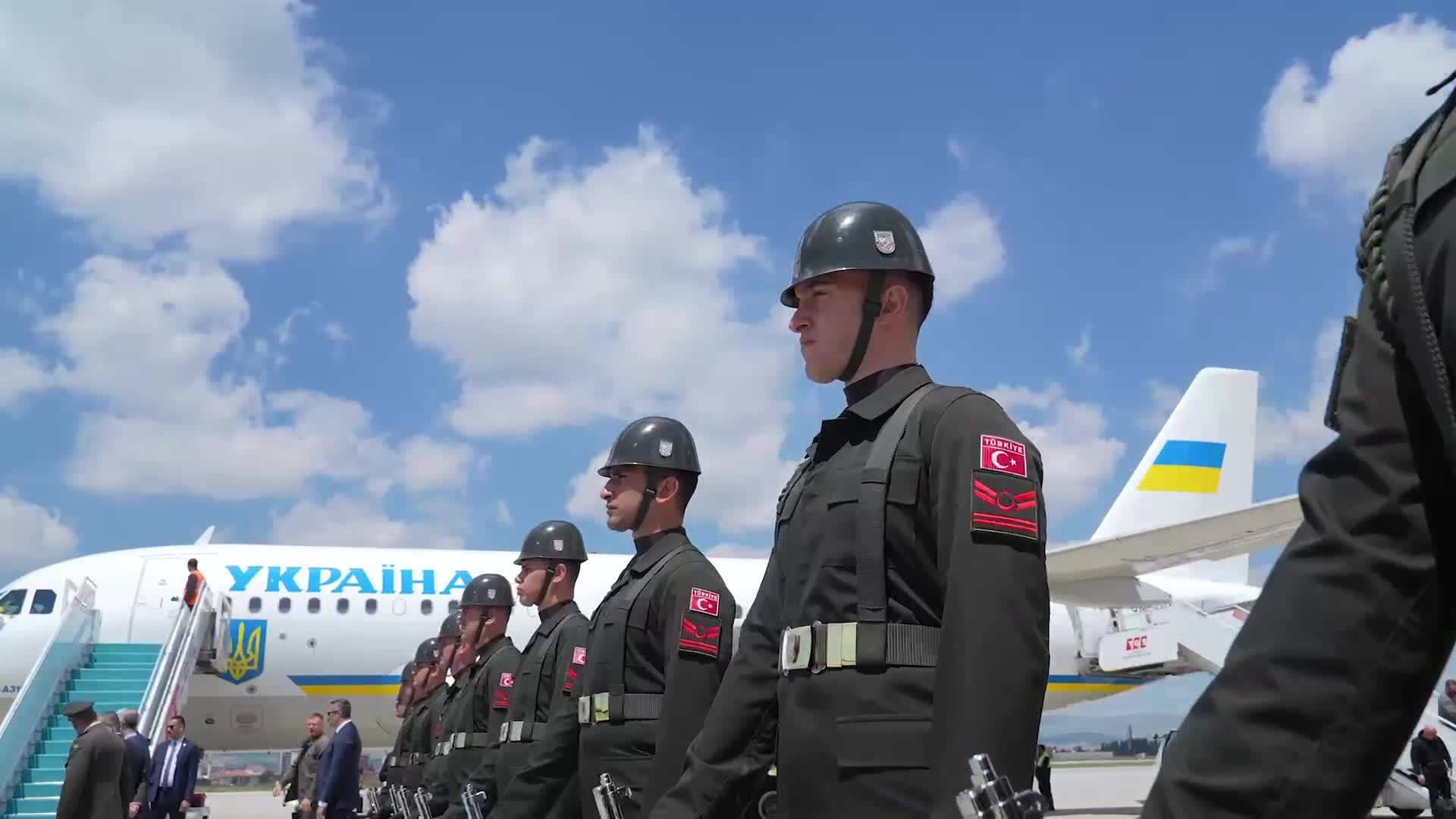 President Zelensky: We will start with a meeting with President Erdogan, with the entire broad Turkish delegation. We are in contact with the American side, I think they will also be in Turkey at a high level. The level of Russians is not officially known to me yet, but from what we see, it looks more like a sham. We will think about what we will do, what our steps will be, after talking with President Erdogan.