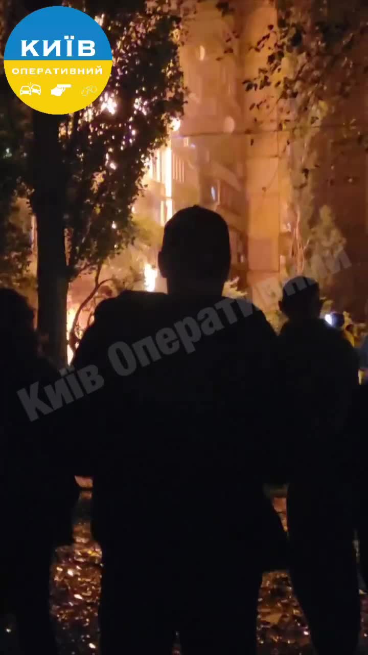 15 people wounded, widespread damage to civilian infrastructure and residential houses as result of Russian missile and drones attack against Kyiv overnight