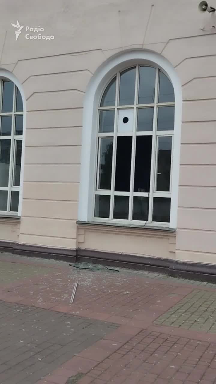 Railway station was damaged in Poltava as result of Russian attack