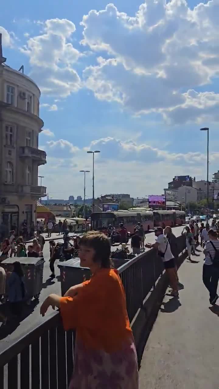 Blokkades in heel Servië: Terazije-tunnel
