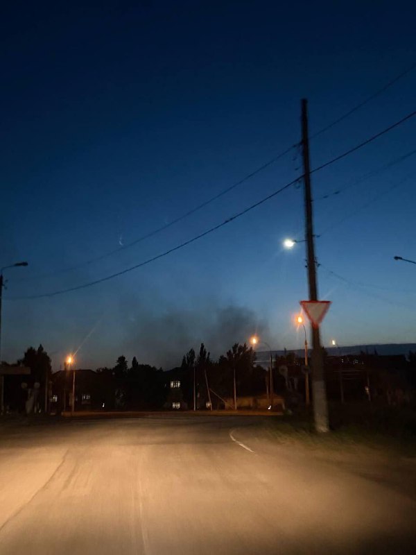 Explosies werden gemeld in Yasynuvata in de regio Donetsk