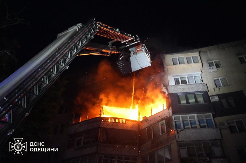 ۵ نفر در حمله پهپادهای روسی به اودسا زخمی شدند