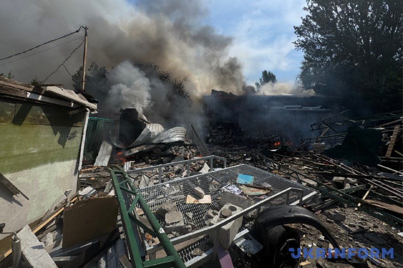 در حمله پهپادهای روسی به زاپوریژژیا، ۸ نفر زخمی شدند