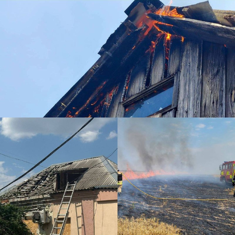 امروز در نتیجه گلوله باران در ناحیه نیکوپول استان دنیپروپتروفسک، یک نفر زخمی شد.
