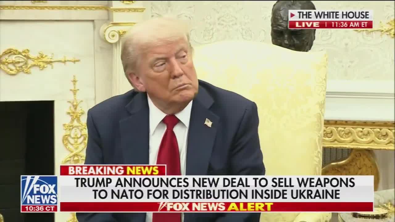 Reporter: If Putin escalates further, how far are you willing to go in response?Trump: Don't ask a question like that