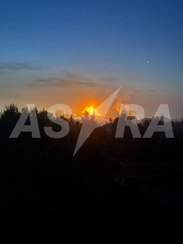 Schokinoazot chemical plant has halted operations after drones attack overnight