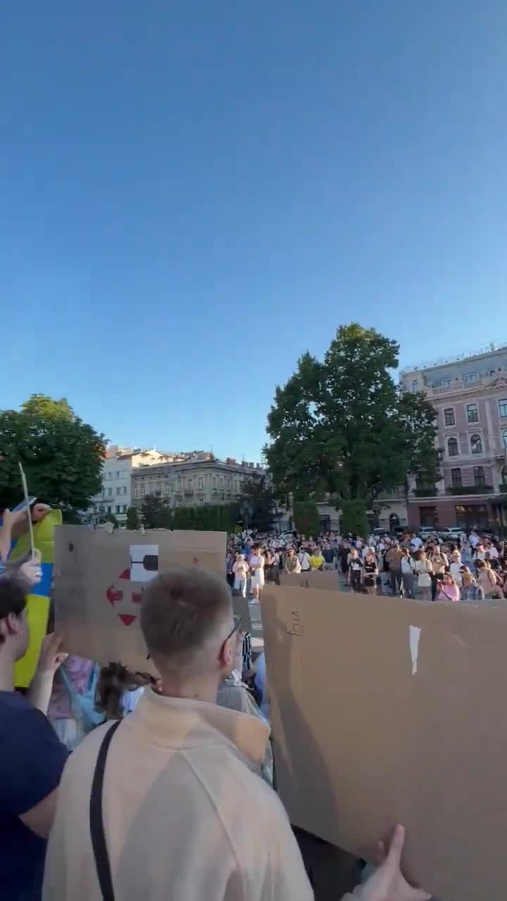 Protest in Lviv against new law adopted by Verkhovna Rada