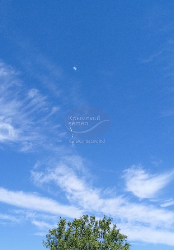 Missiles were launched from Yevpatoriya, occupied Crimea