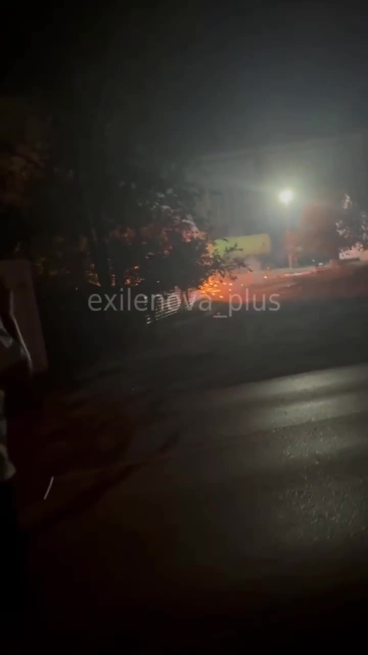 Drones hebben het treinstation Tatsinskaya in de regio Rostov aangevallen