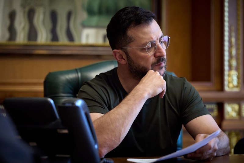 President Zelensky had een telefoongesprek met president Trump