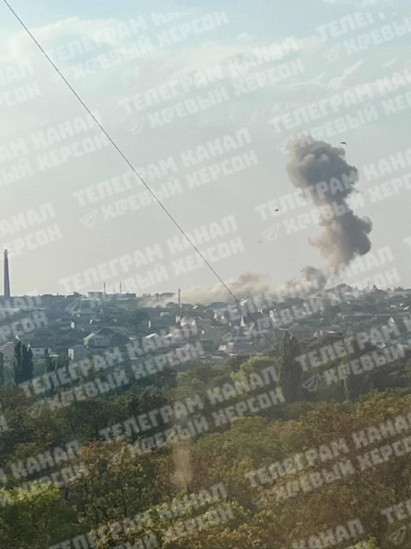 Blackout in Korabelny district of Kherson due to Russian shelling