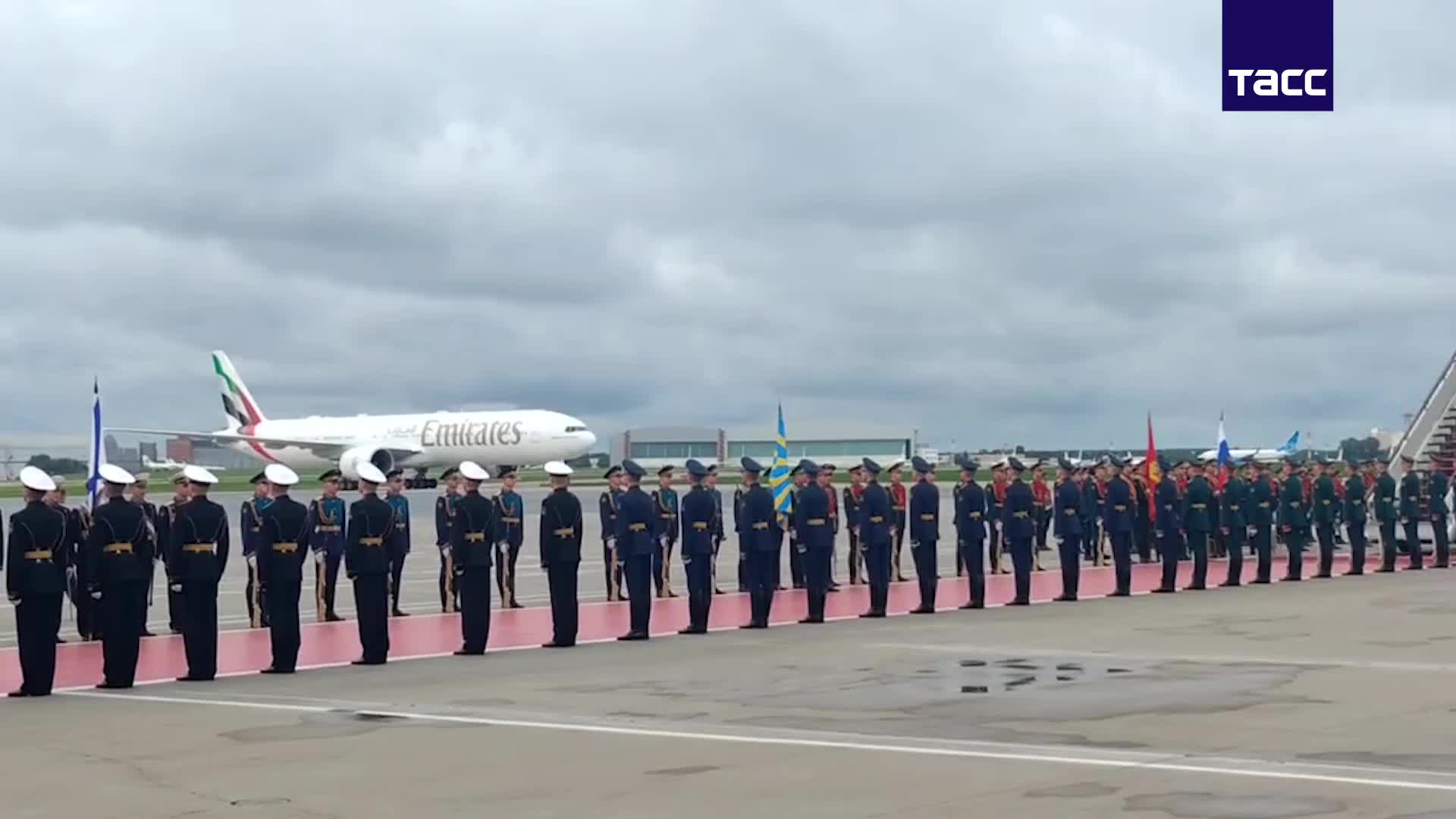 UAE President Sheikh Mohammed bin Zayed Al Nahyan arrived in Russia on an official visit