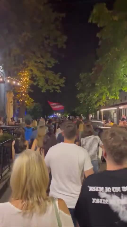 Rally in Kragujevac has started