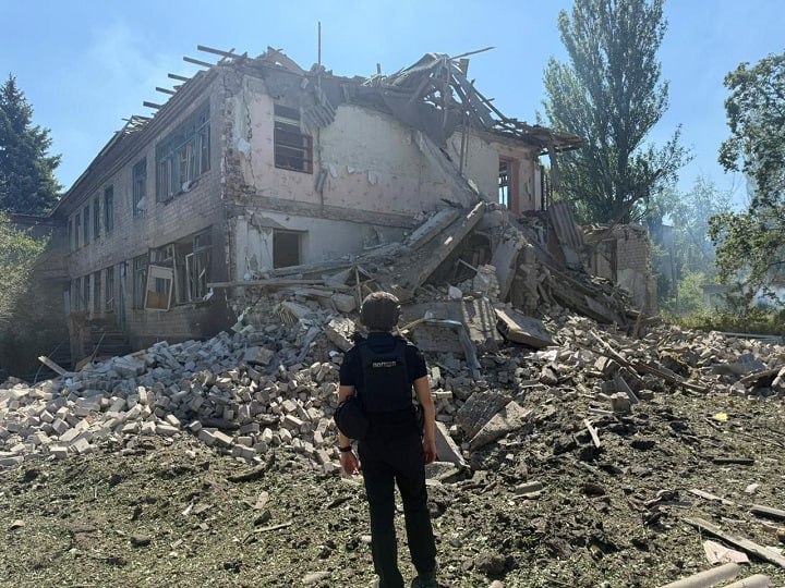 Russian aviation had dropped 11 bombs at Kostiantynivka. 1 person wounded