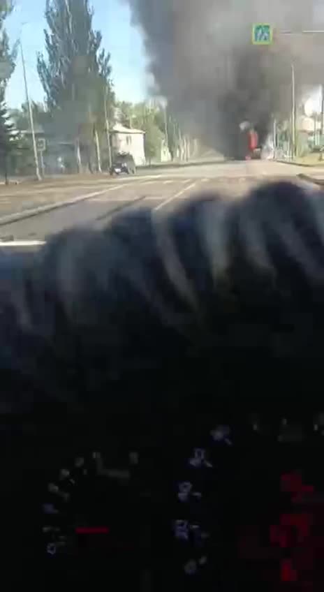 گزارش حمله پهپادی به تانکر سوخت در وولهیرسک