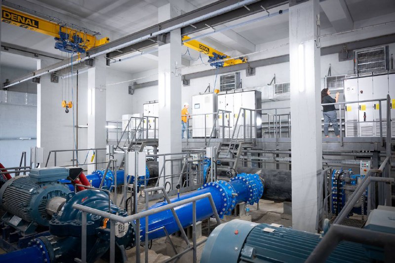 ساخت خط لوله اصلی آب به میکولائیف به پایان رسیده است - آبرسانی از اواسط سپتامبر از سر گرفته می‌شود