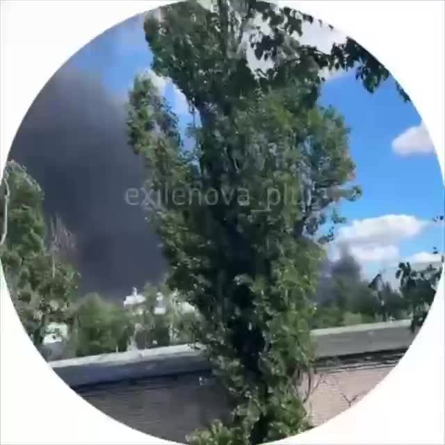 Explosions were reported in Sieverodonetsk as result of drone strikes