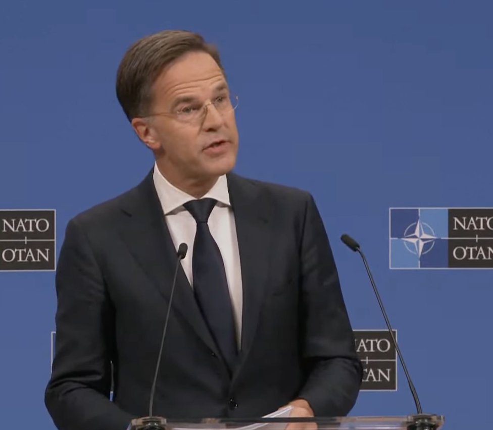 Question of the day for NATO: Will you shoot down intruding vehicles? Rutte: Depends on the situation. In the most recent situation in Estonia, we could escort them out with out escalation. Each case will be assessed separately. Rutte says these are the plans and they work.