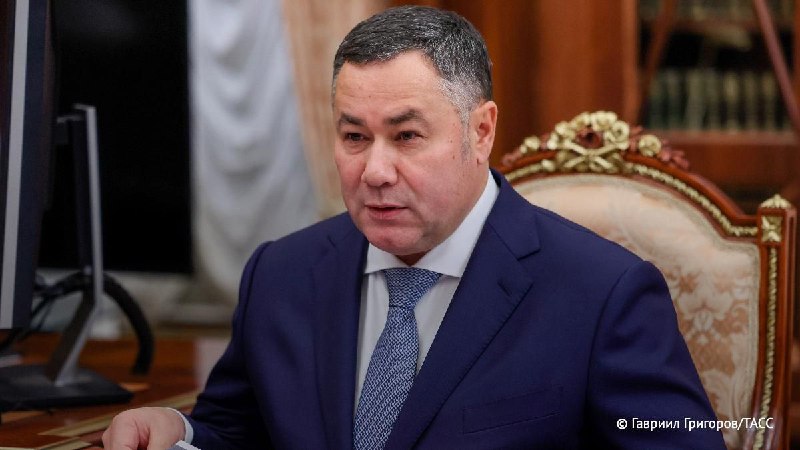 By decree of Putin, Tver Governor Igor Rudenya has been appointed presidential plenipotentiary representative in the Northwestern Federal District — the Kremlin