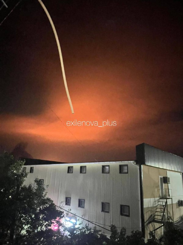 Oil depot in Feodosiya was attacked once again