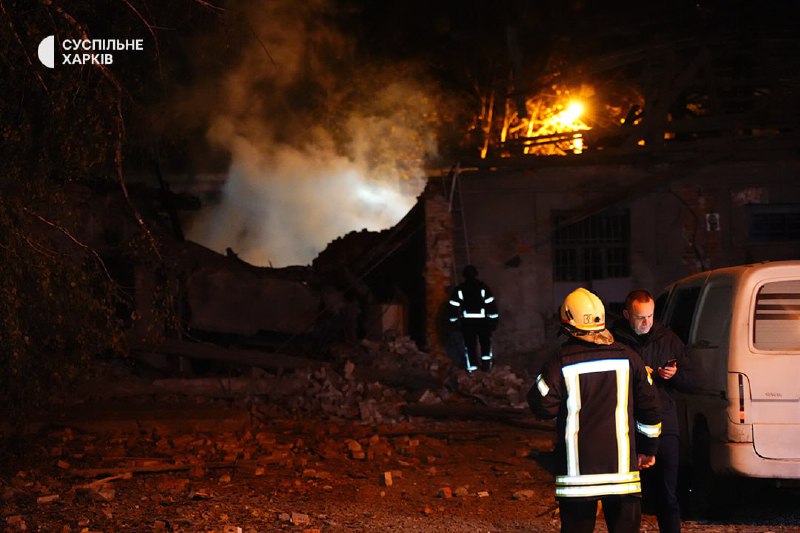 At least 6 people wounded as result of airstrikes with glide bombs in Kharkiv. A hospital was hit
