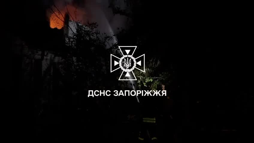 13 people wounded as result of bombardment in Zaporizhzhia, multiple fires across the city