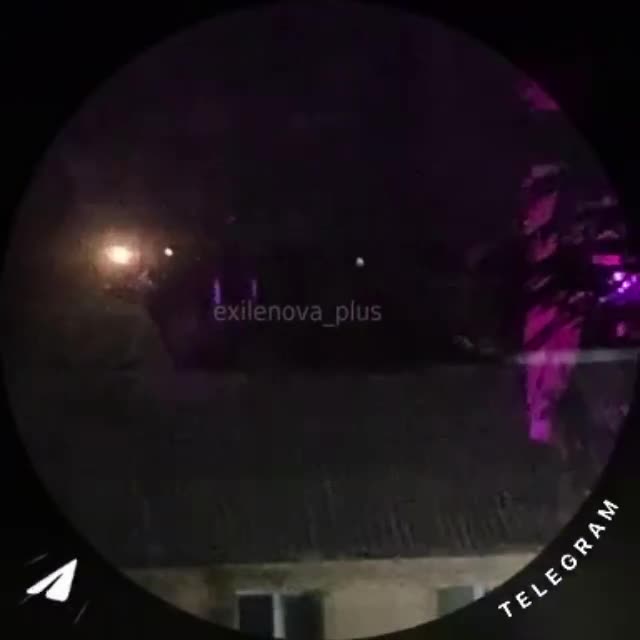 گزارش حمله پهپادها به لوهانسک اشغالی