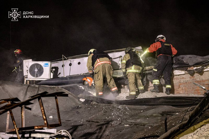 Acht mensen gewond bij Russische luchtaanval met glijbom in dorp Korotych in regio Charkov
