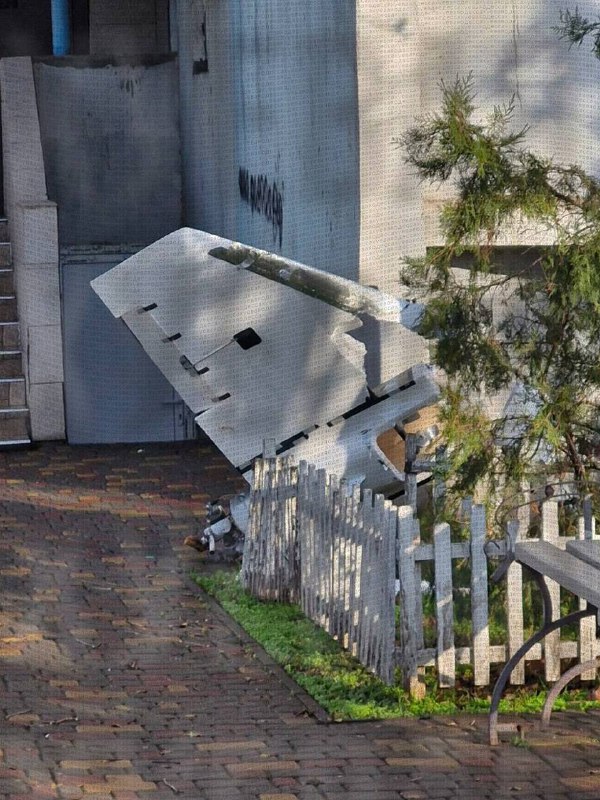 Drone hit a residential house in Pivdenne