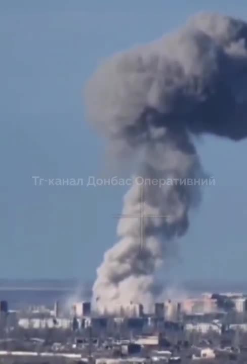 Violent bombardment reported in Kostiantynivka