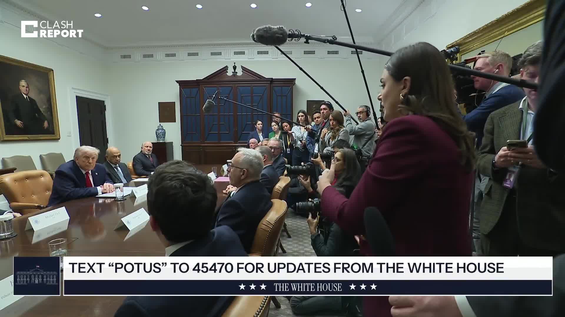 Trump: Europeanen willen een ontmoeting met Zelensky, en met ons ook.