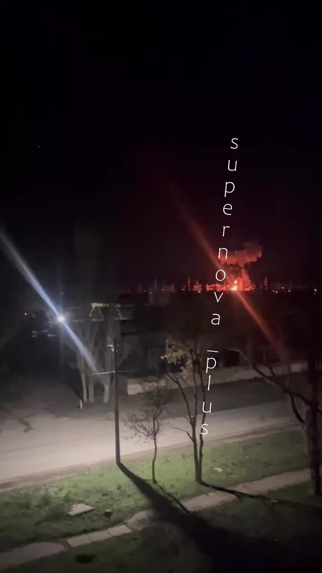 In Hvardiyske, in het bezette Krimgebied, werden explosies gemeld.