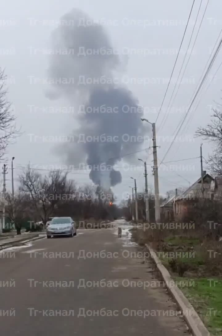 Brand in Druzhkivka