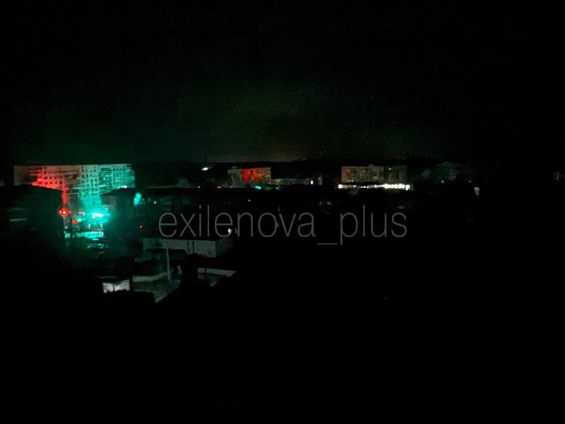 Partial power blackout at the occupied part of Donetsk region as result of drone strike