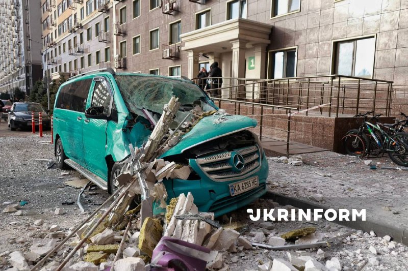 Odessa'da bir konutun insansız hava aracı saldırısı sonucu hasar görmesi.