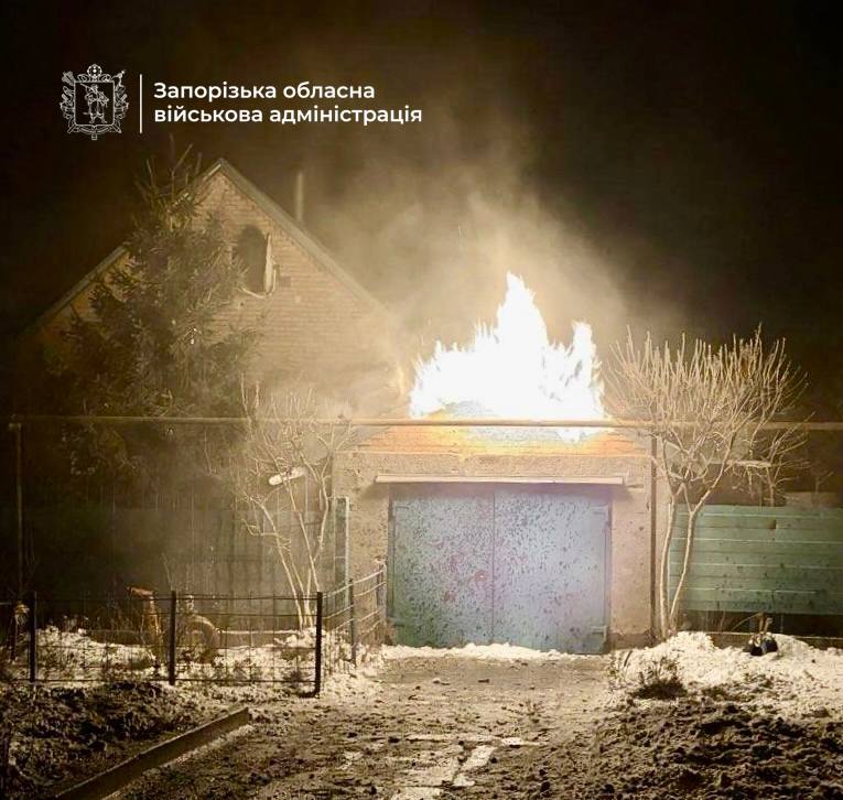 Rusia a atacat Zaporijia cu drone