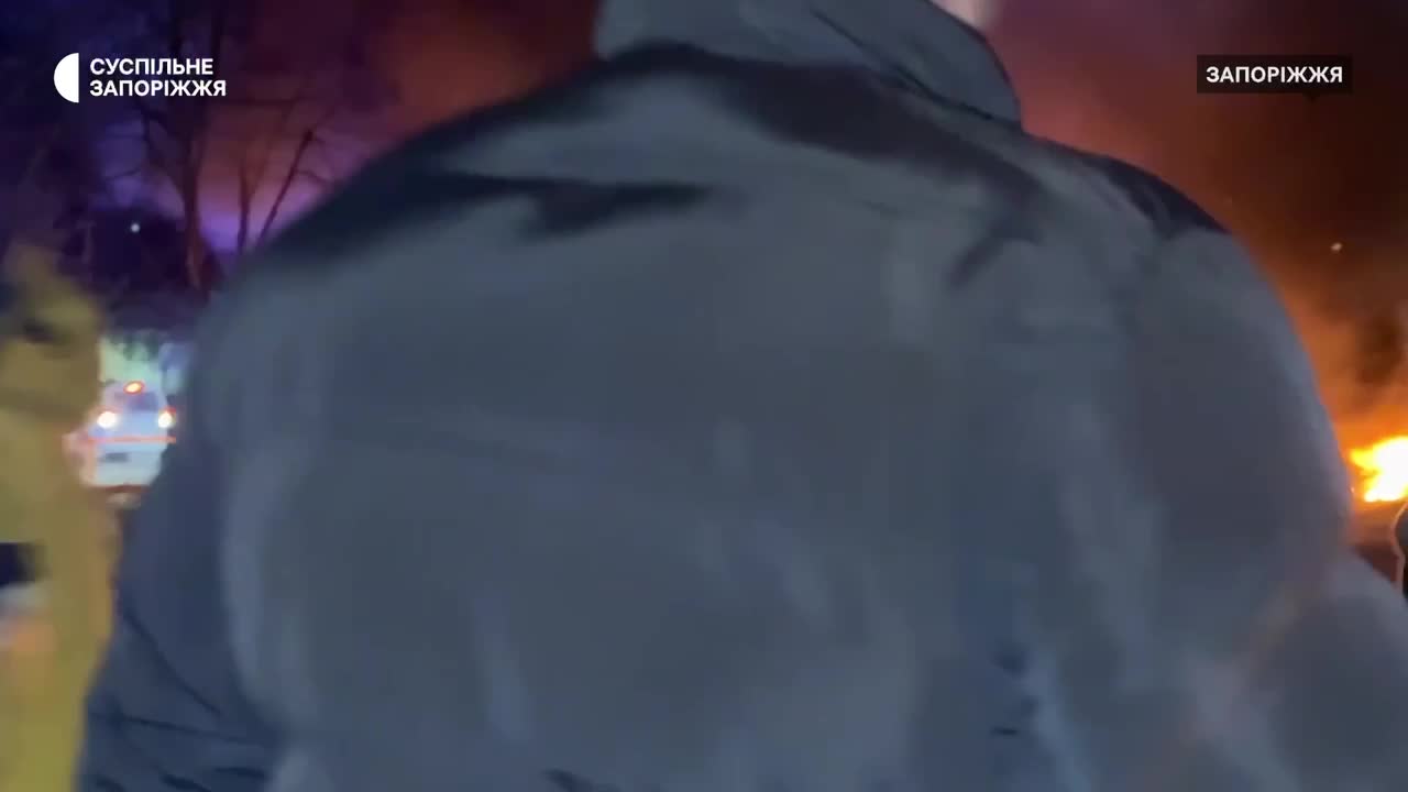 Co najmniej 7 osób zostało rannych w wyniku ataku drona w Zaporożu