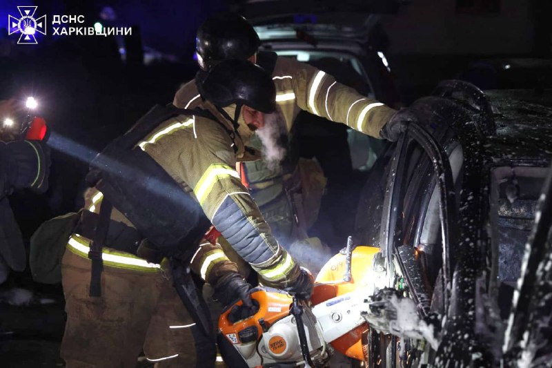 Cinq personnes ont été blessées lors d'une frappe de drone dans le quartier industriel de Kharkiv.