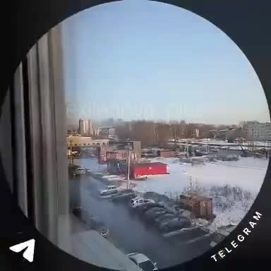 Smoke is rising in Bryansk after suspected missile strike