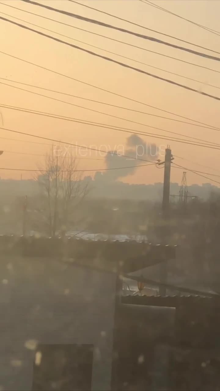 Secondary explosions were reported in Bryansk after missile strike