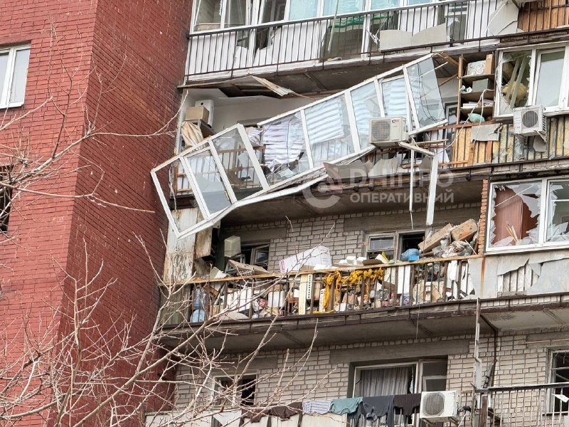 12 wounded as result of drone strikes in Dnipro city, 2 of them - children